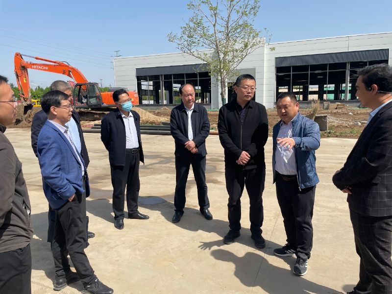 市委常委、市政府副市長劉煜帶隊調(diào)研龍港汽車城重點項目推進(jìn)情況
