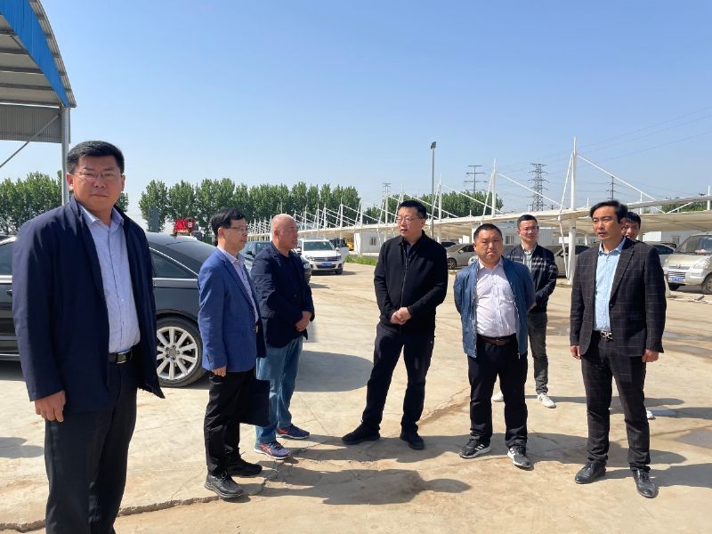 市委常委、市政府副市長劉煜帶隊調(diào)研龍港汽車城重點項目推進(jìn)情況