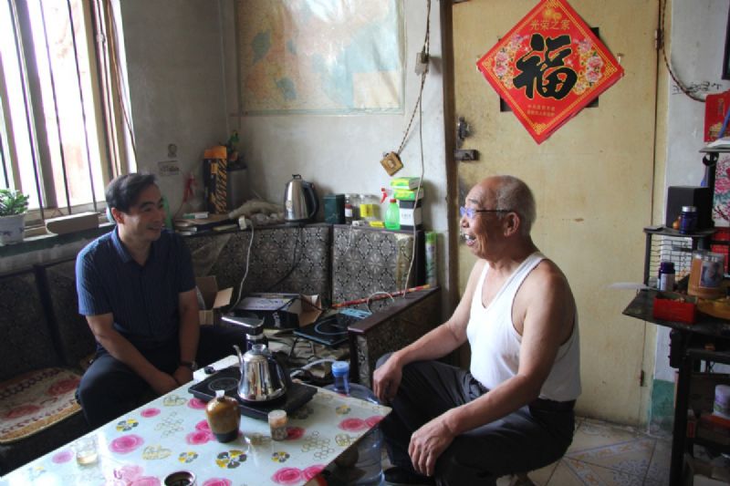 情系老黨員，慰問暖人心——新生代企業(yè)家代表、龍港集團常務(wù)副總經(jīng)理王敬武走訪慰問老黨員