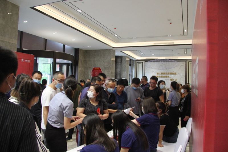 育鑒美好，歡迎回家 ——龍港·育秀園一期高層交接鑰匙儀式隆重舉行！